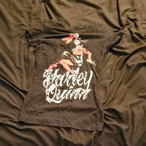 Harley Quinn Black Graphic T-Shirt